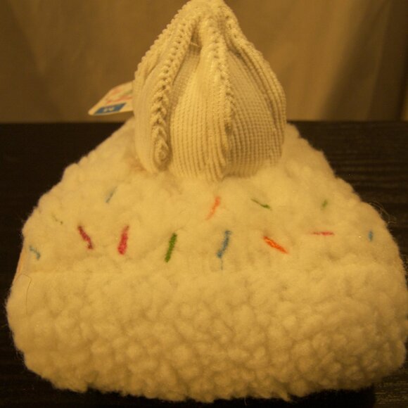 Bark Funfuzzi Cake Dog Toy - White and Multicolor - Picture 4 of 6